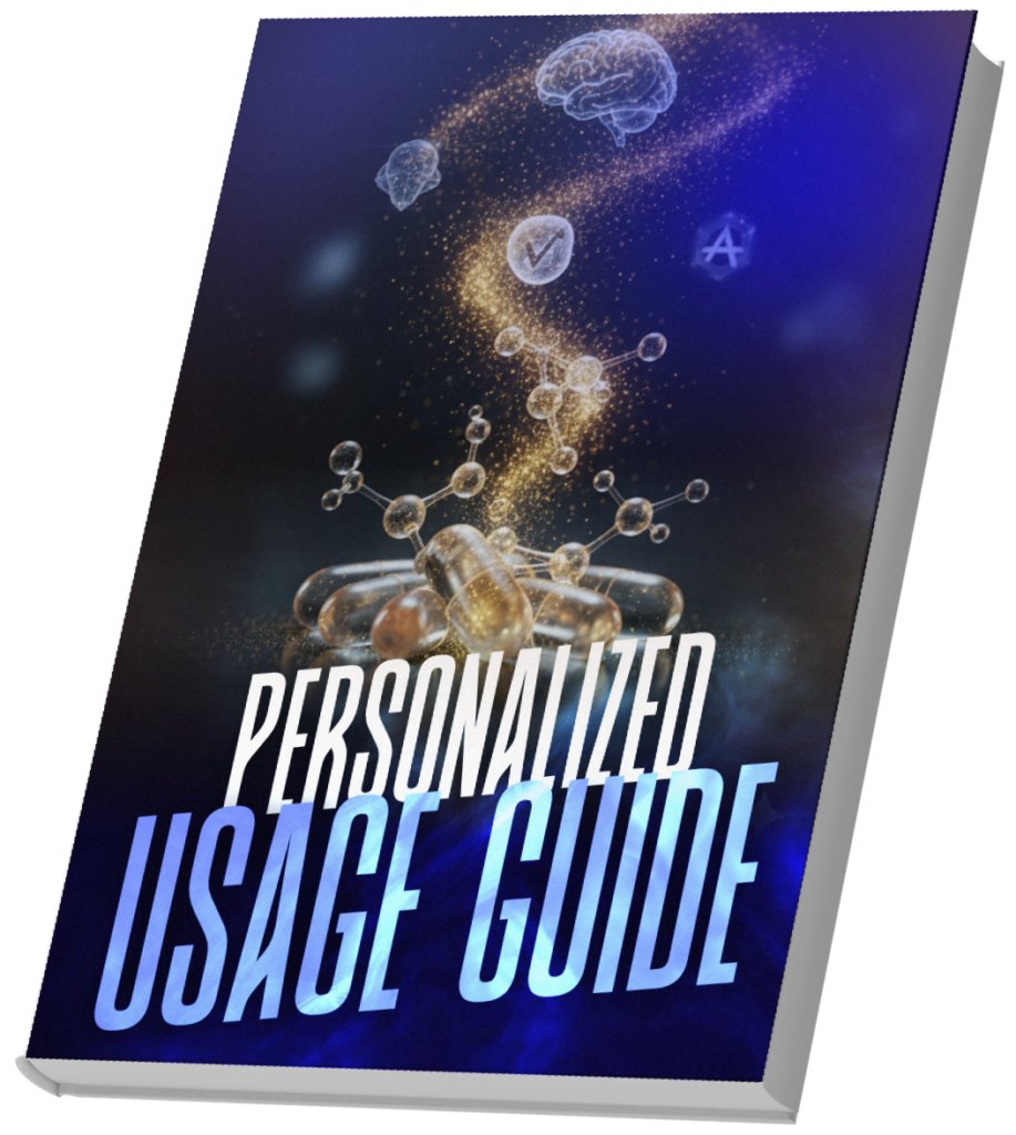 Personalized usage guide cover